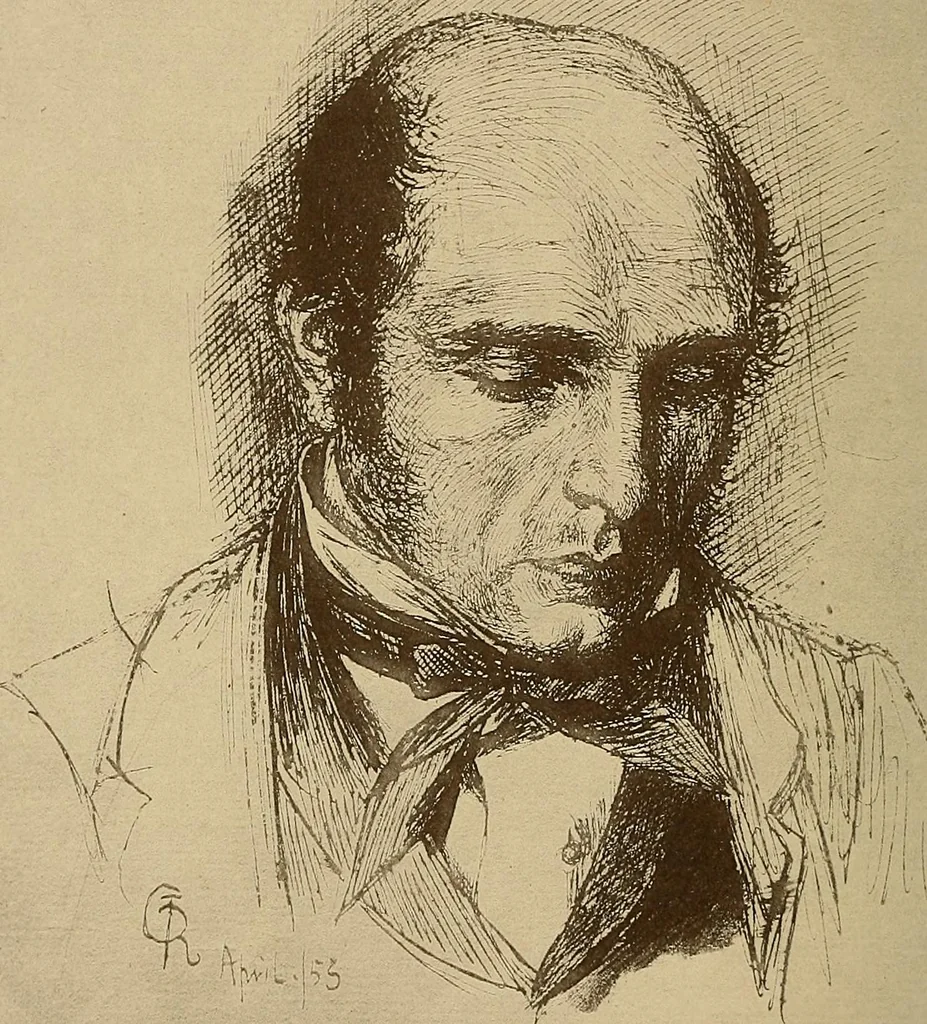 An illustration from Dante Gabriel Rossetti, his family-letters : with a memoir, 1895, leaf 204