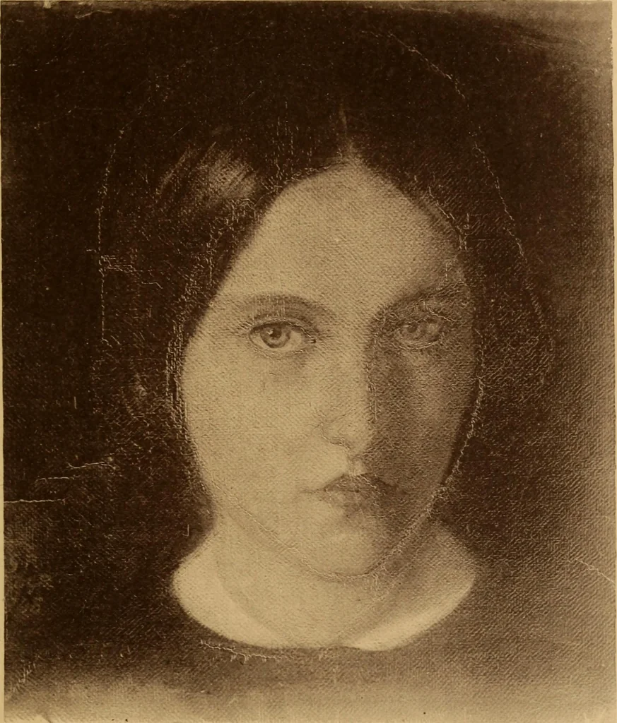 An illustration from Dante Gabriel Rossetti : his family-letters, 1895, leaf 389