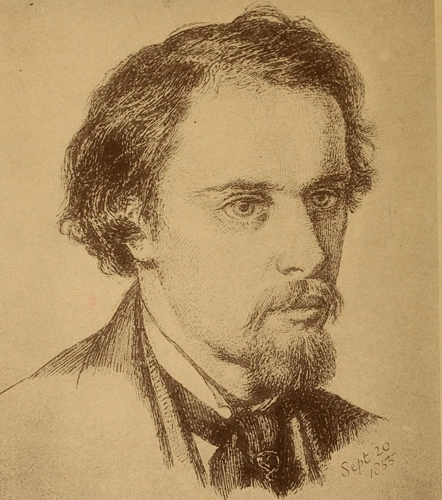 An illustration from Dante Gabriel Rossetti : his family-letters, 1895, leaf 6