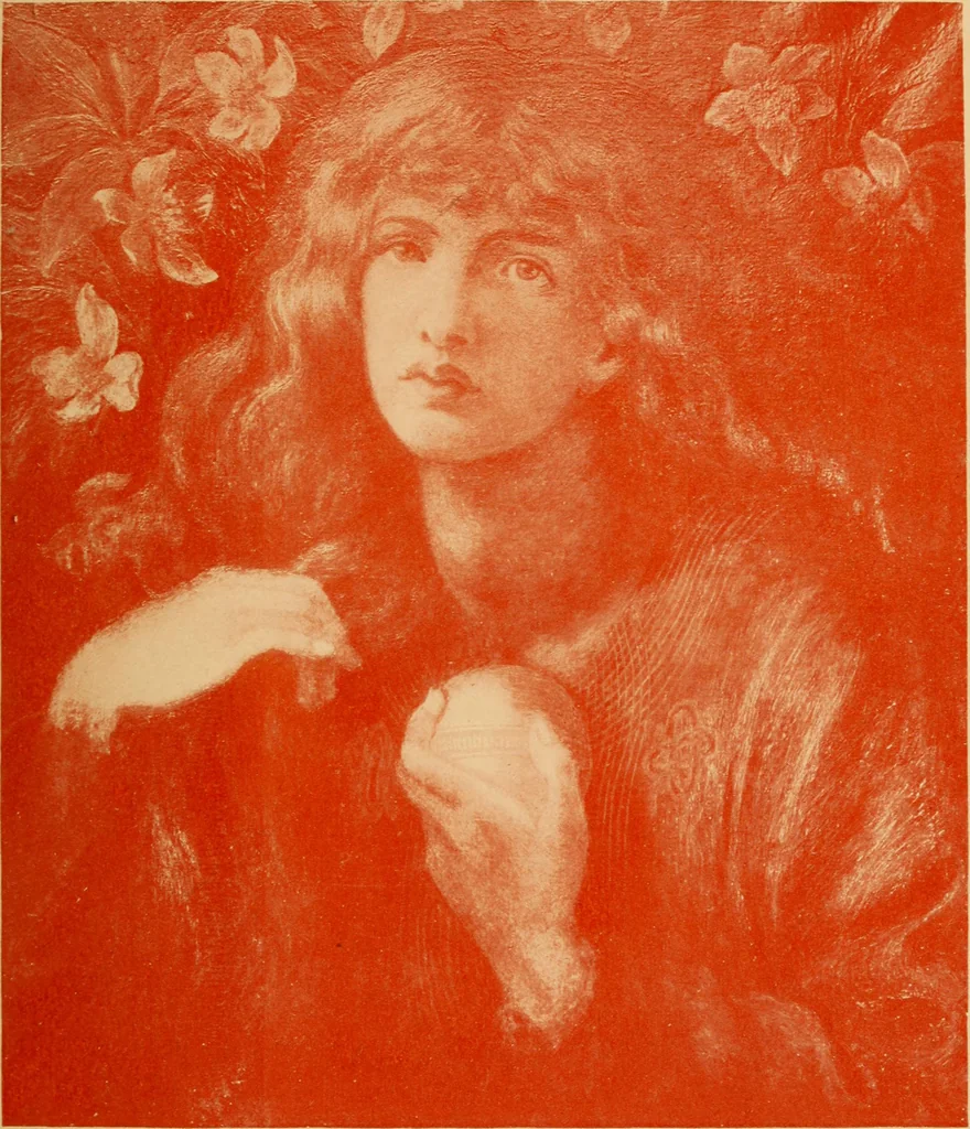 An illustration from Dante Gabriel Rossetti : his family-letters, 1895, leaf 13