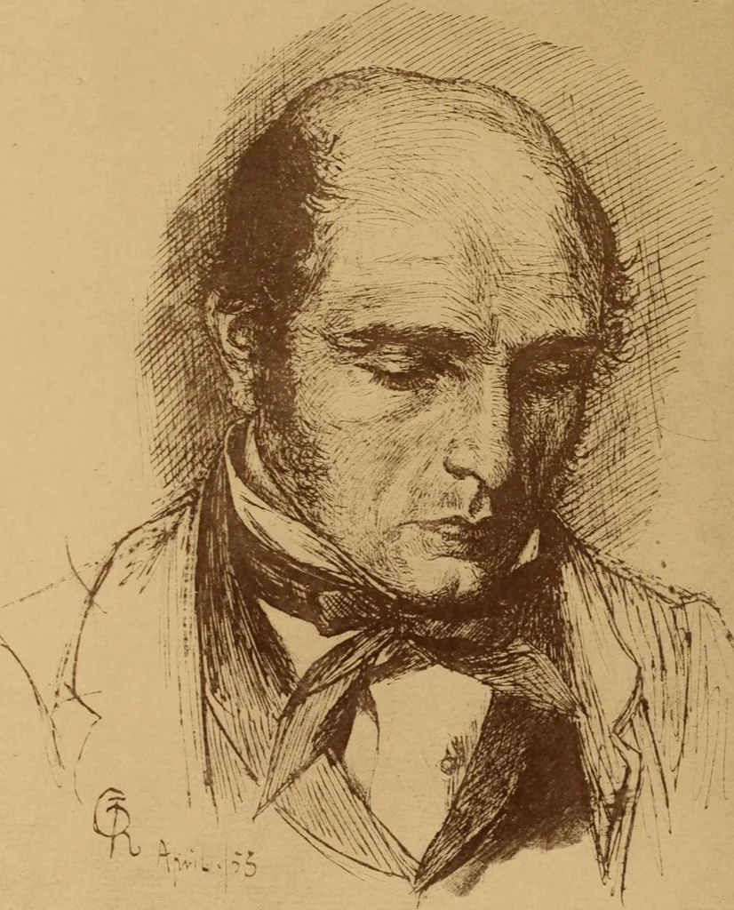 An illustration from Dante Gabriel Rossetti : his family-letters, 1895, leaf 206