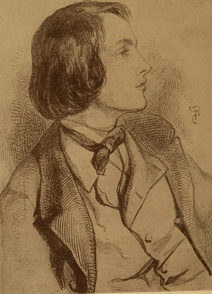 An illustration from Dante Gabriel Rossetti : his family-letters, 1895, leaf 60