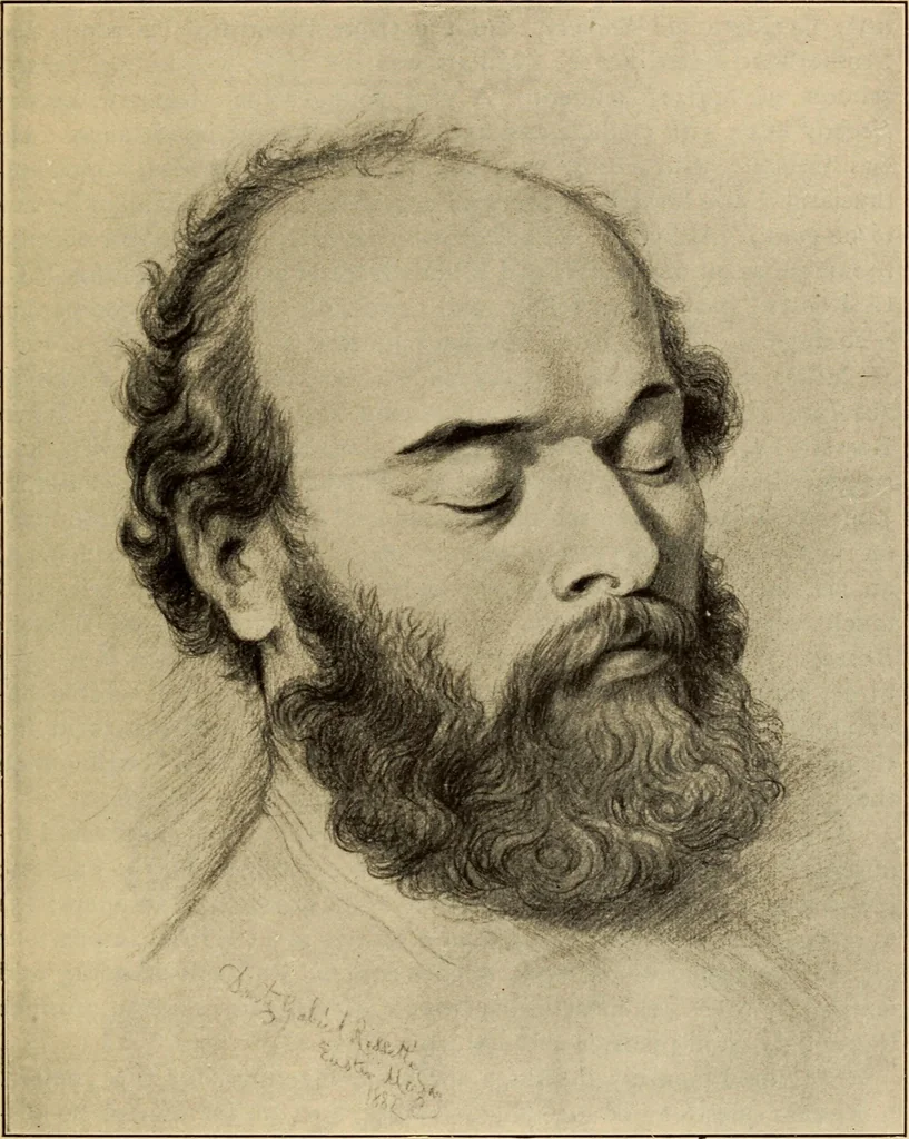 An illustration from Dante Gabriel Rossetti : his family-letters, 1895, leaf 9