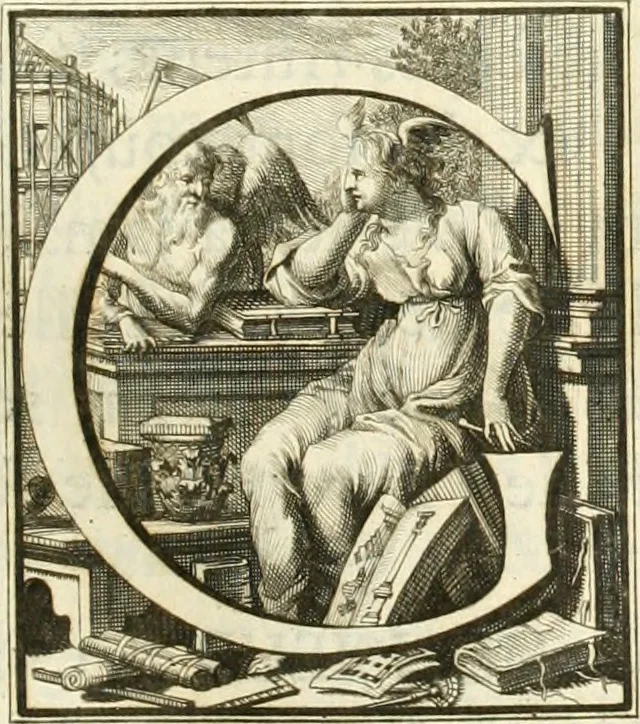 An illustration from Oeuvres d'architecture de Vincent Scamozzi vicentin, architecte de la republique de Venise, contenuës dans son idée de l'architecture universelle : dont les regles des cinq ordres, que le sixième livre contient ont été traduites en françois, 1713, leaf 10