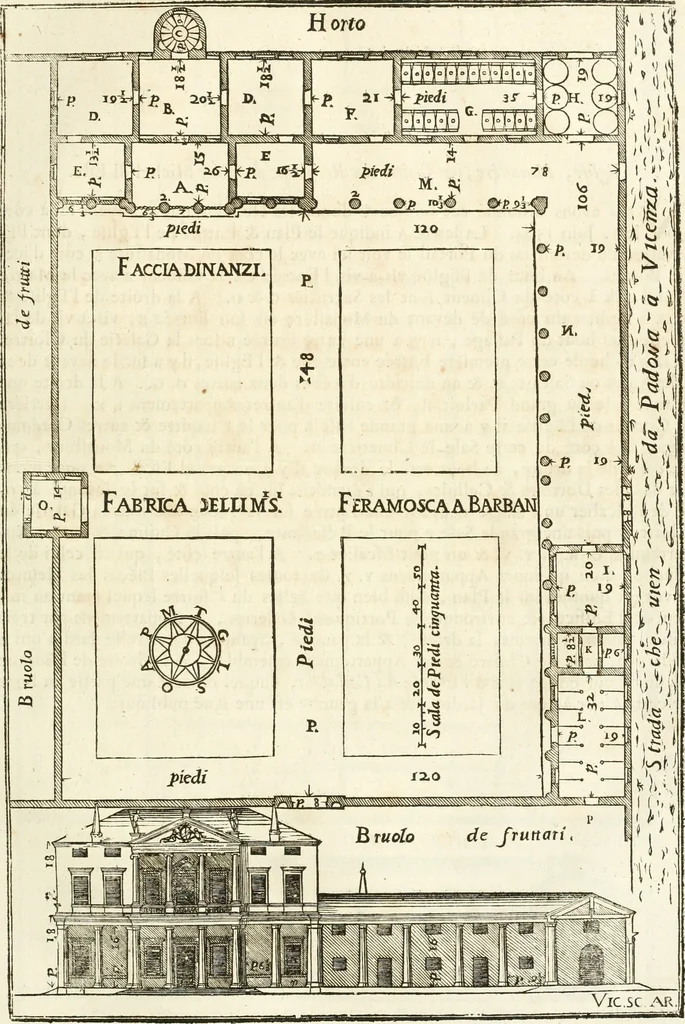 An illustration from Oeuvres d'architecture de Vincent Scamozzi vicentin, architecte de la republique de Venise, contenuës dans son idée de l'architecture universelle : dont les regles des cinq ordres, que le sixième livre contient ont été traduites en françois, 1713, leaf 102