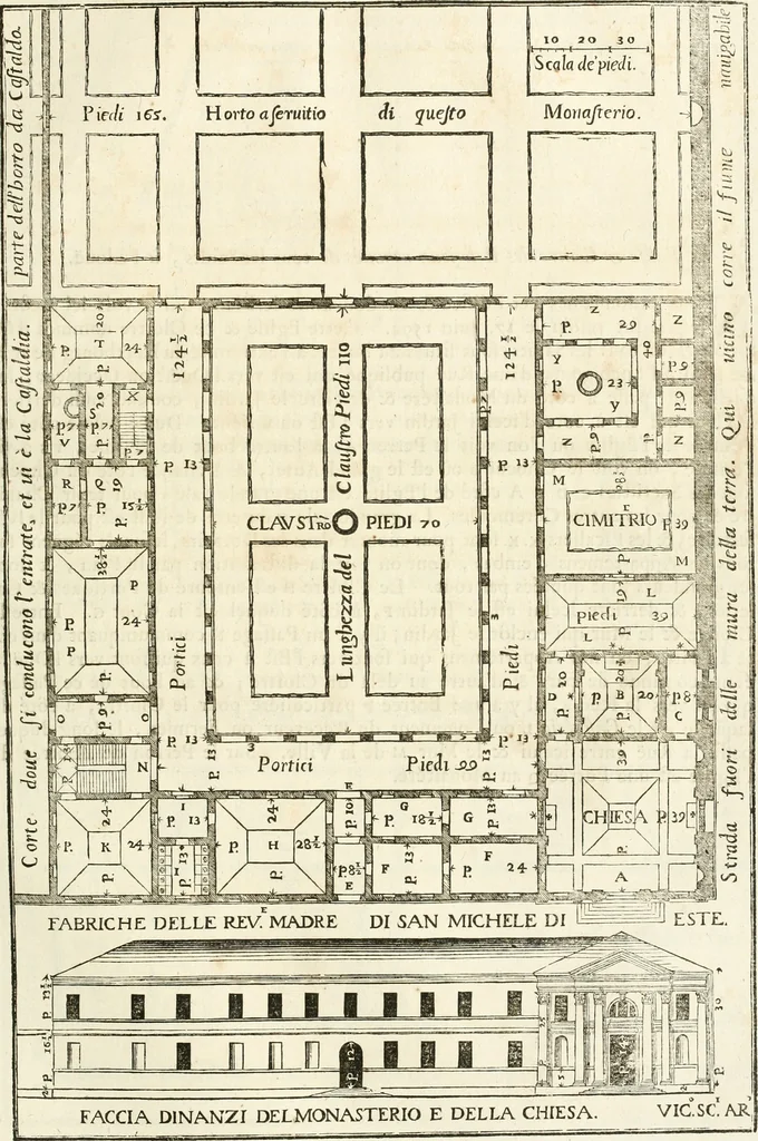 An illustration from Oeuvres d'architecture de Vincent Scamozzi vicentin, architecte de la republique de Venise, contenuës dans son idée de l'architecture universelle : dont les regles des cinq ordres, que le sixième livre contient ont été traduites en françois, 1713, leaf 104