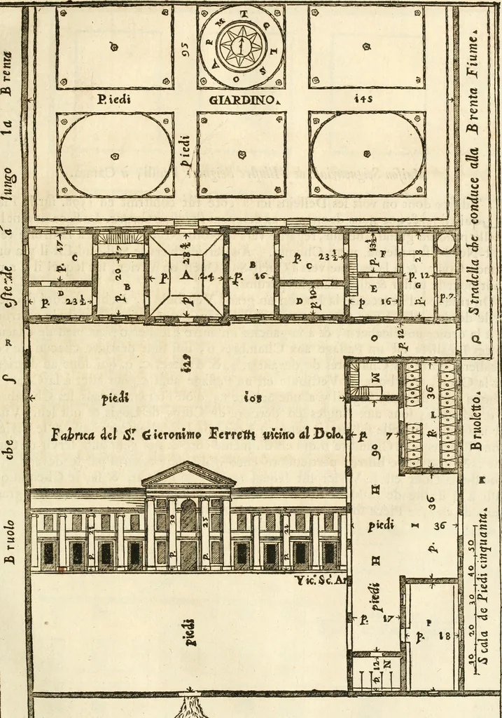An illustration from Oeuvres d'architecture de Vincent Scamozzi vicentin, architecte de la republique de Venise, contenuës dans son idée de l'architecture universelle : dont les regles des cinq ordres, que le sixième livre contient ont été traduites en françois, 1713, leaf 110