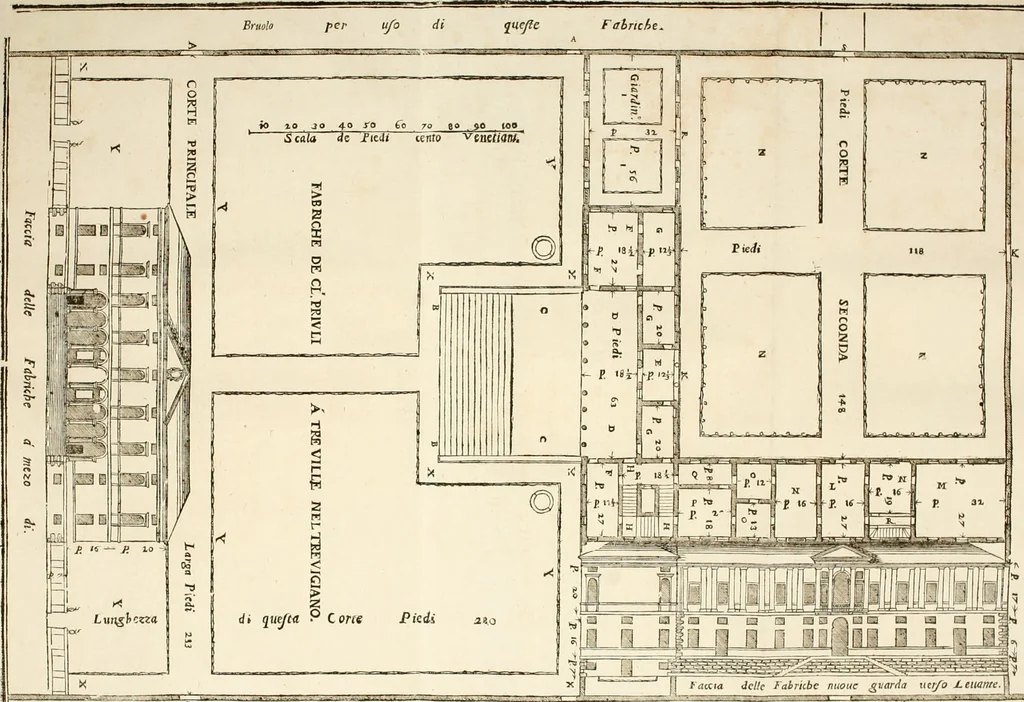 An illustration from Oeuvres d'architecture de Vincent Scamozzi vicentin, architecte de la republique de Venise, contenuës dans son idée de l'architecture universelle : dont les regles des cinq ordres, que le sixième livre contient ont été traduites en françois, 1713, leaf 117