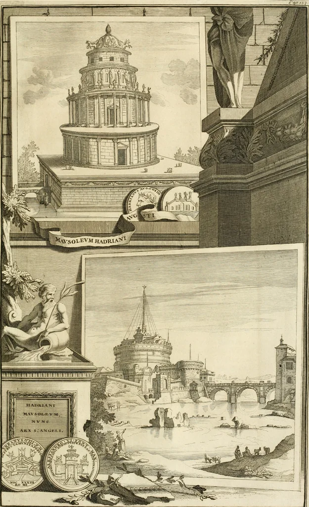 An illustration from Oeuvres d'architecture de Vincent Scamozzi vicentin, architecte de la republique de Venise, contenuës dans son idée de l'architecture universelle : dont les regles des cinq ordres, que le sixième livre contient ont été traduites en françois, 1713, leaf 202