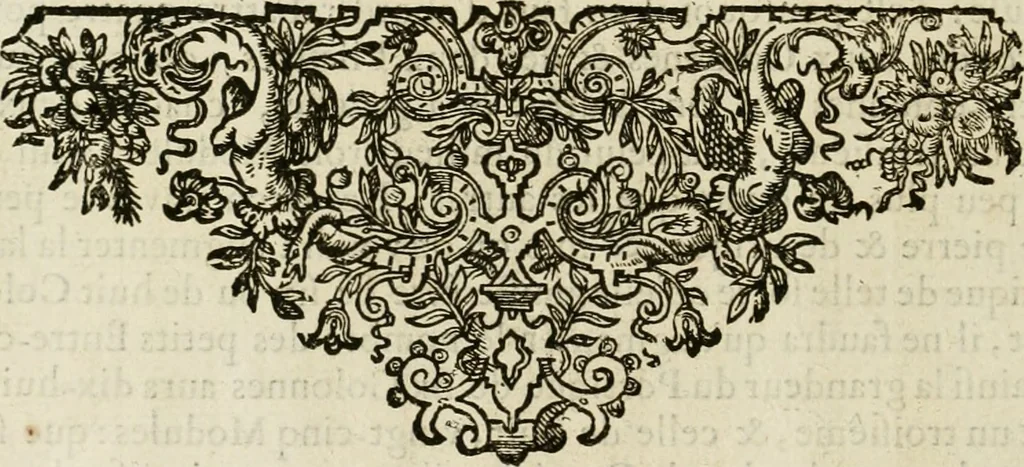 An illustration from Oeuvres d'architecture de Vincent Scamozzi vicentin, architecte de la republique de Venise, contenuës dans son idée de l'architecture universelle : dont les regles des cinq ordres, que le sixième livre contient ont été traduites en françois, 1713, leaf 209
