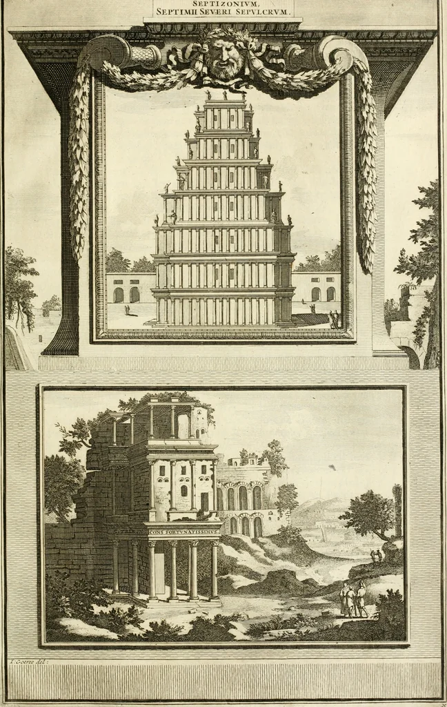 An illustration from Oeuvres d'architecture de Vincent Scamozzi vicentin, architecte de la republique de Venise, contenuës dans son idée de l'architecture universelle : dont les regles des cinq ordres, que le sixième livre contient ont été traduites en françois, 1713, leaf 310