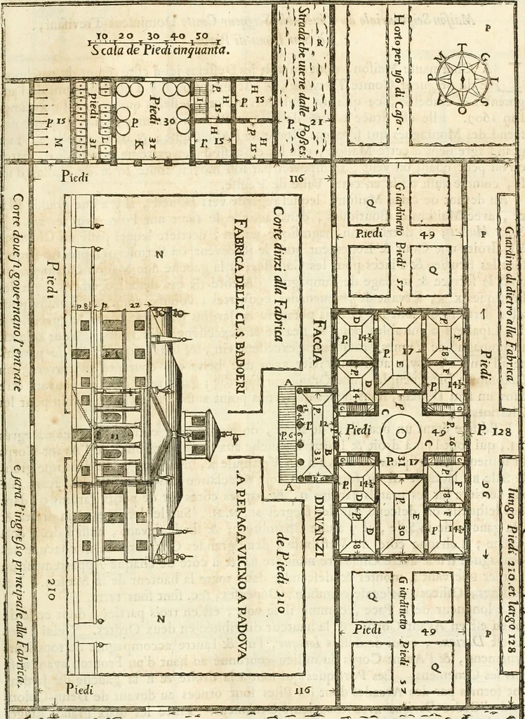 An illustration from Oeuvres d'architecture de Vincent Scamozzi vicentin, architecte de la republique de Venise, contenuës dans son idée de l'architecture universelle : dont les regles des cinq ordres, que le sixième livre contient ont été traduites en françois, 1713, leaf 86