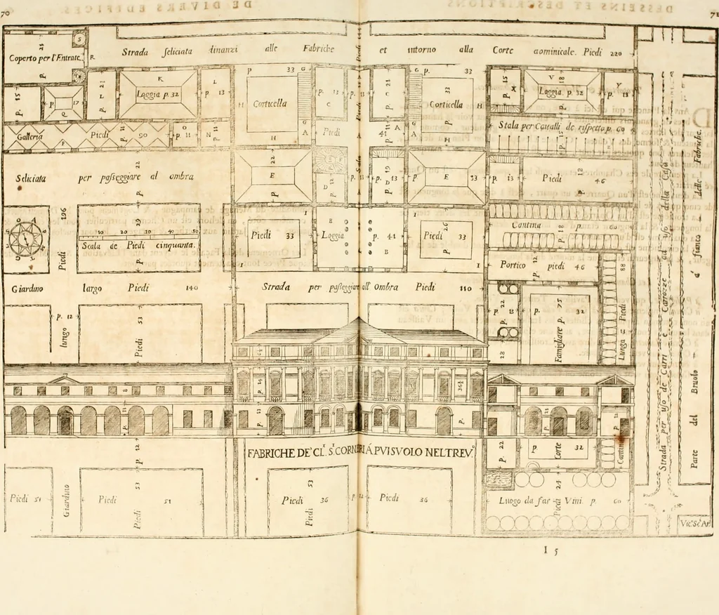 An illustration from Oeuvres d'architecture de Vincent Scamozzi vicentin, architecte de la republique de Venise, contenuës dans son idée de l'architecture universelle : dont les regles des cinq ordres, que le sixième livre contient ont été traduites en françois, 1713, leaf 92