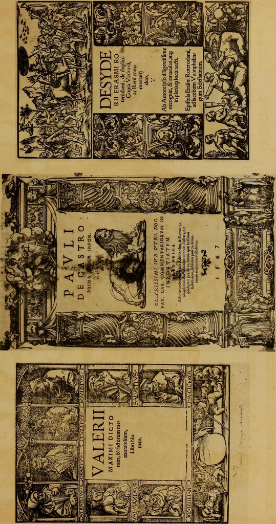 An illustration from Das Alte buch und seine ausstattung vom XV. bis zum XIX. jahrhundert: buchdruck, buchschmuck und einbände, 1915, leaf 103