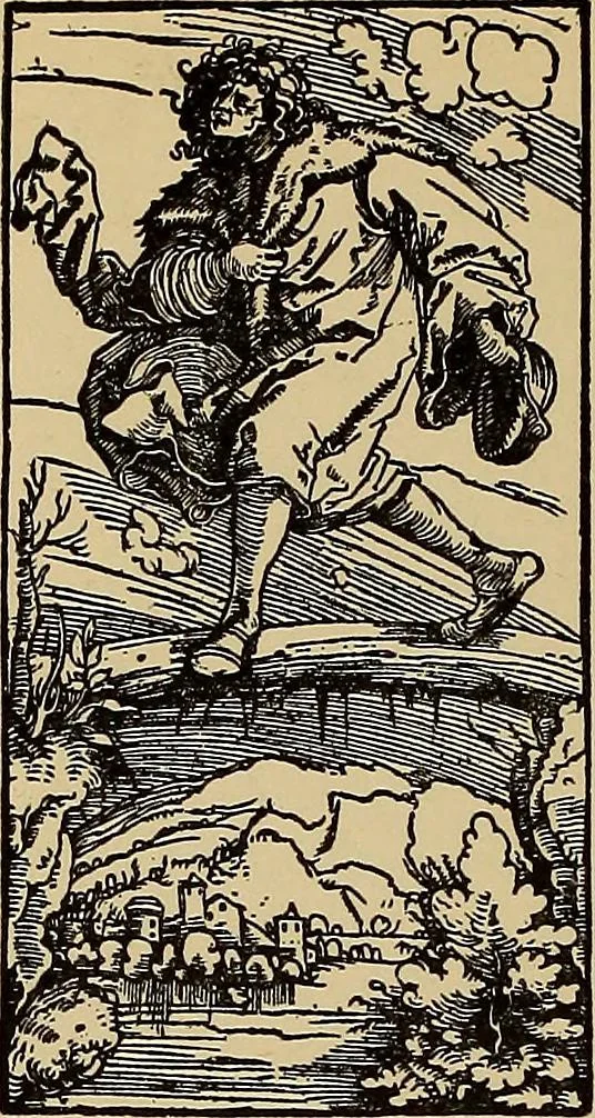 An illustration from Das Alte buch und seine ausstattung vom XV. bis zum XIX. jahrhundert: buchdruck, buchschmuck und einbände, 1915, leaf 106