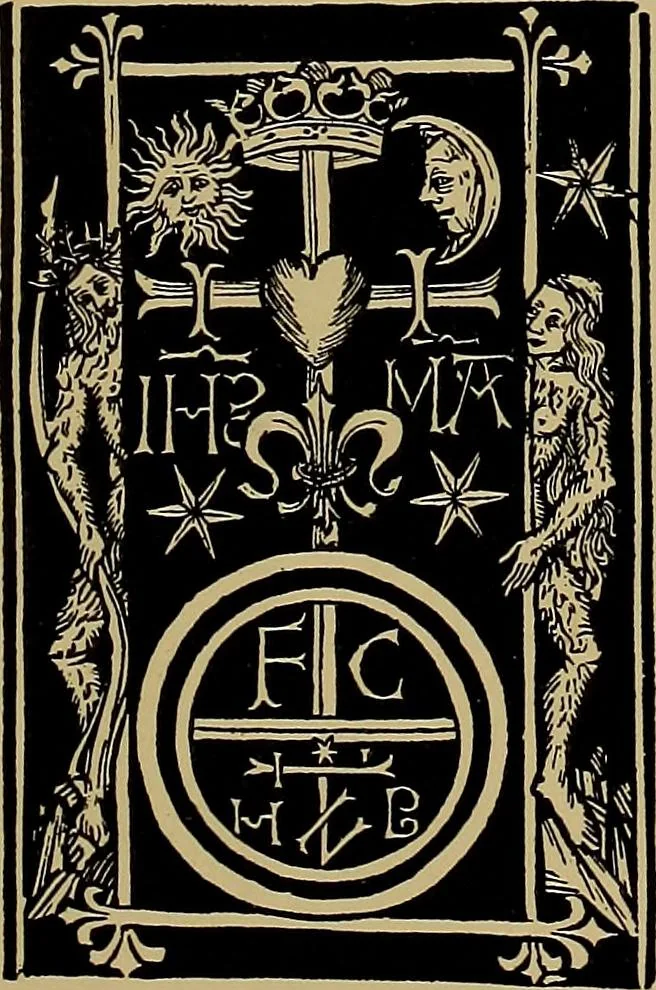 An illustration from Das Alte buch und seine ausstattung vom XV. bis zum XIX. jahrhundert: buchdruck, buchschmuck und einbände, 1915, leaf 107