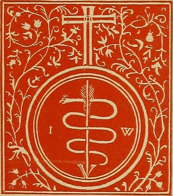 An illustration from Das Alte buch und seine ausstattung vom XV. bis zum XIX. jahrhundert: buchdruck, buchschmuck und einbände, 1915, leaf 107