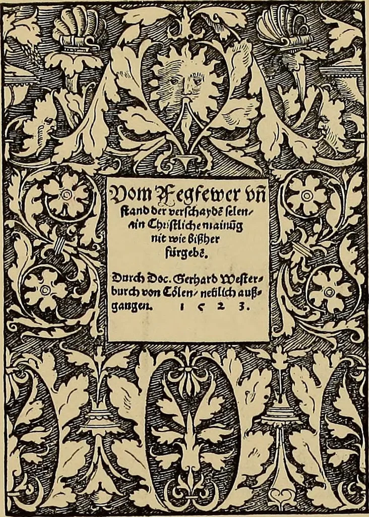 An illustration from Das Alte buch und seine ausstattung vom XV. bis zum XIX. jahrhundert: buchdruck, buchschmuck und einbände, 1915, leaf 110