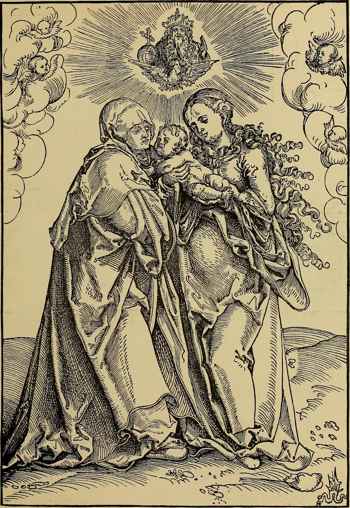 An illustration from Das Alte buch und seine ausstattung vom XV. bis zum XIX. jahrhundert: buchdruck, buchschmuck und einbände, 1915, leaf 111