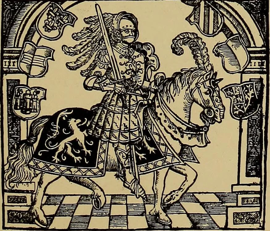 An illustration from Das Alte buch und seine ausstattung vom XV. bis zum XIX. jahrhundert: buchdruck, buchschmuck und einbände, 1915, leaf 121
