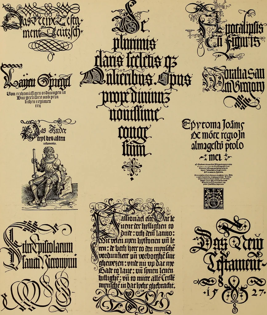 An illustration from Das Alte buch und seine ausstattung vom XV. bis zum XIX. jahrhundert: buchdruck, buchschmuck und einbände, 1915, leaf 122