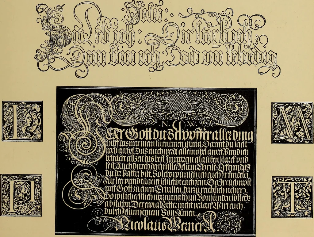 An illustration from Das Alte buch und seine ausstattung vom XV. bis zum XIX. jahrhundert: buchdruck, buchschmuck und einbände, 1915, leaf 123