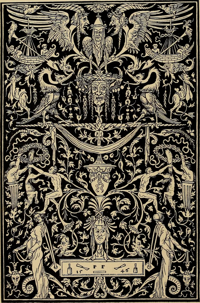 An illustration from Das Alte buch und seine ausstattung vom XV. bis zum XIX. jahrhundert: buchdruck, buchschmuck und einbände, 1915, leaf 124