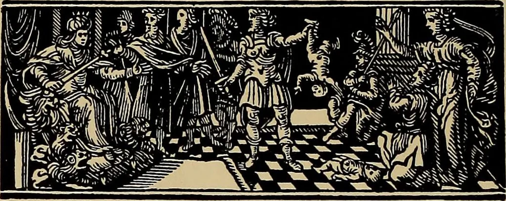 An illustration from Das Alte buch und seine ausstattung vom XV. bis zum XIX. jahrhundert: buchdruck, buchschmuck und einbände, 1915, leaf 124