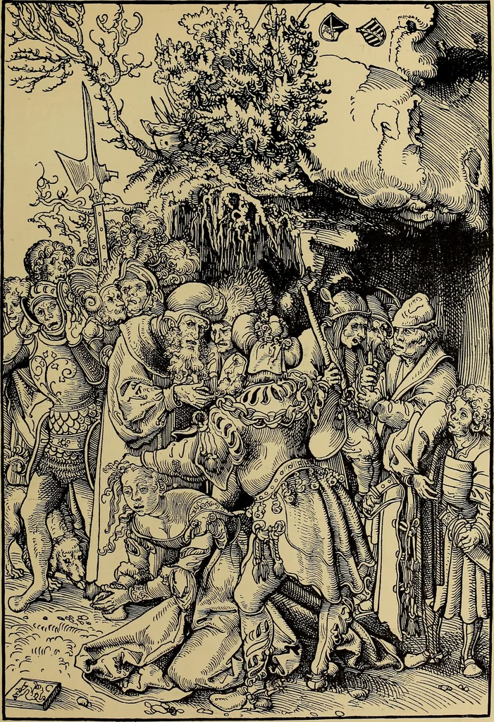 An illustration from Das Alte buch und seine ausstattung vom XV. bis zum XIX. jahrhundert: buchdruck, buchschmuck und einbände, 1915, leaf 127