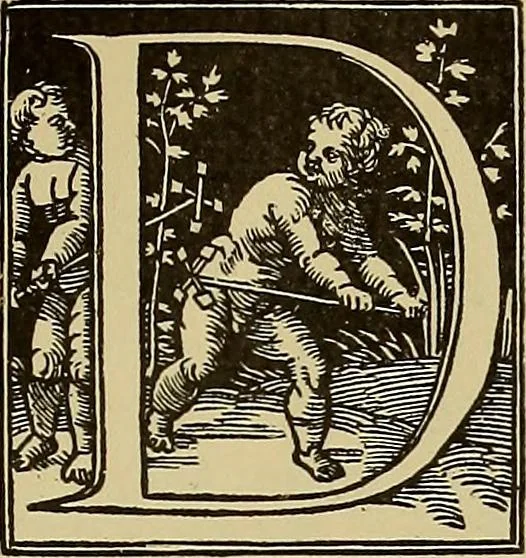 An illustration from Das Alte buch und seine ausstattung vom XV. bis zum XIX. jahrhundert: buchdruck, buchschmuck und einbände, 1915, leaf 13