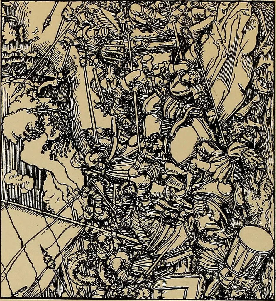 An illustration from Das Alte buch und seine ausstattung vom XV. bis zum XIX. jahrhundert: buchdruck, buchschmuck und einbände, 1915, leaf 130