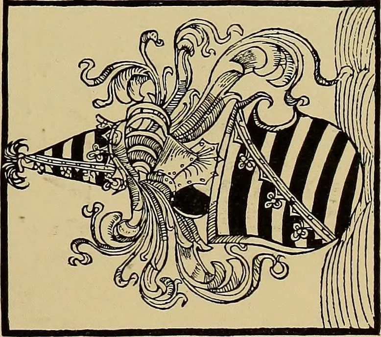 An illustration from Das Alte buch und seine ausstattung vom XV. bis zum XIX. jahrhundert: buchdruck, buchschmuck und einbände, 1915, leaf 135