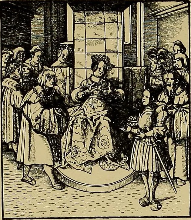 An illustration from Das Alte buch und seine ausstattung vom XV. bis zum XIX. jahrhundert: buchdruck, buchschmuck und einbände, 1915, leaf 137