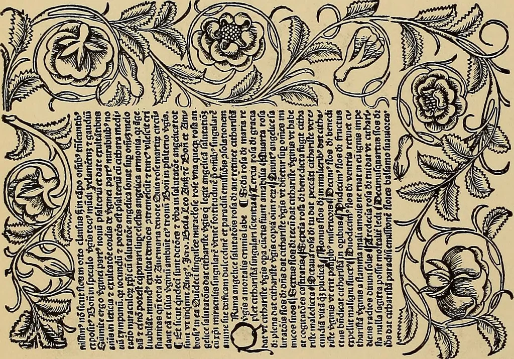 An illustration from Das Alte buch und seine ausstattung vom XV. bis zum XIX. jahrhundert: buchdruck, buchschmuck und einbände, 1915, leaf 138