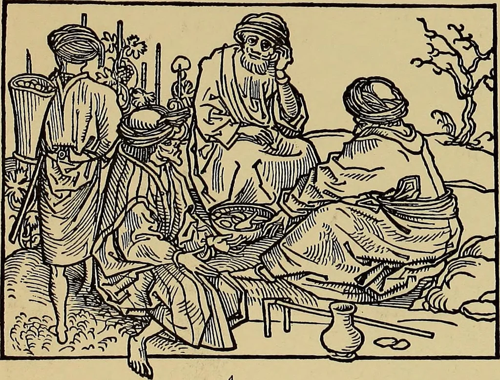 An illustration from Das Alte buch und seine ausstattung vom XV. bis zum XIX. jahrhundert: buchdruck, buchschmuck und einbände, 1915, leaf 139