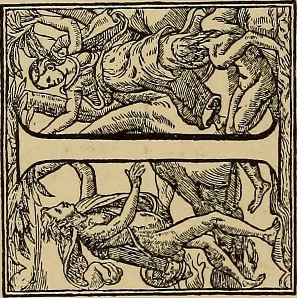 An illustration from Das Alte buch und seine ausstattung vom XV. bis zum XIX. jahrhundert: buchdruck, buchschmuck und einbände, 1915, leaf 140