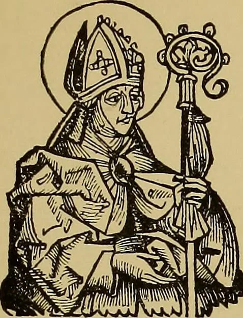An illustration from Das Alte buch und seine ausstattung vom XV. bis zum XIX. jahrhundert: buchdruck, buchschmuck und einbände, 1915, leaf 15