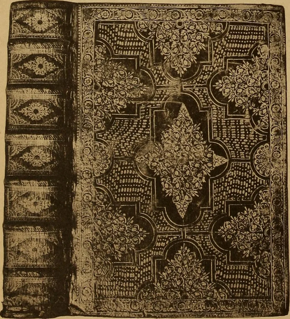 An illustration from Das Alte buch und seine ausstattung vom XV. bis zum XIX. jahrhundert: buchdruck, buchschmuck und einbände, 1915, leaf 150