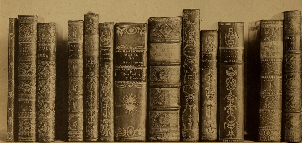 An illustration from Das Alte buch und seine ausstattung vom XV. bis zum XIX. jahrhundert: buchdruck, buchschmuck und einbände, 1915, leaf 154