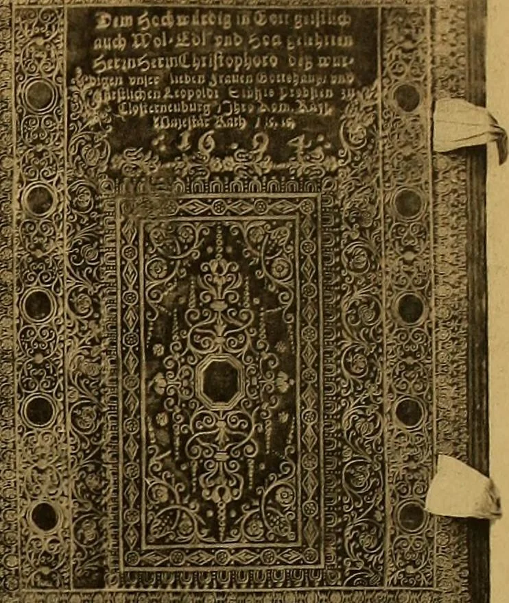 An illustration from Das Alte buch und seine ausstattung vom XV. bis zum XIX. jahrhundert: buchdruck, buchschmuck und einbände, 1915, leaf 155