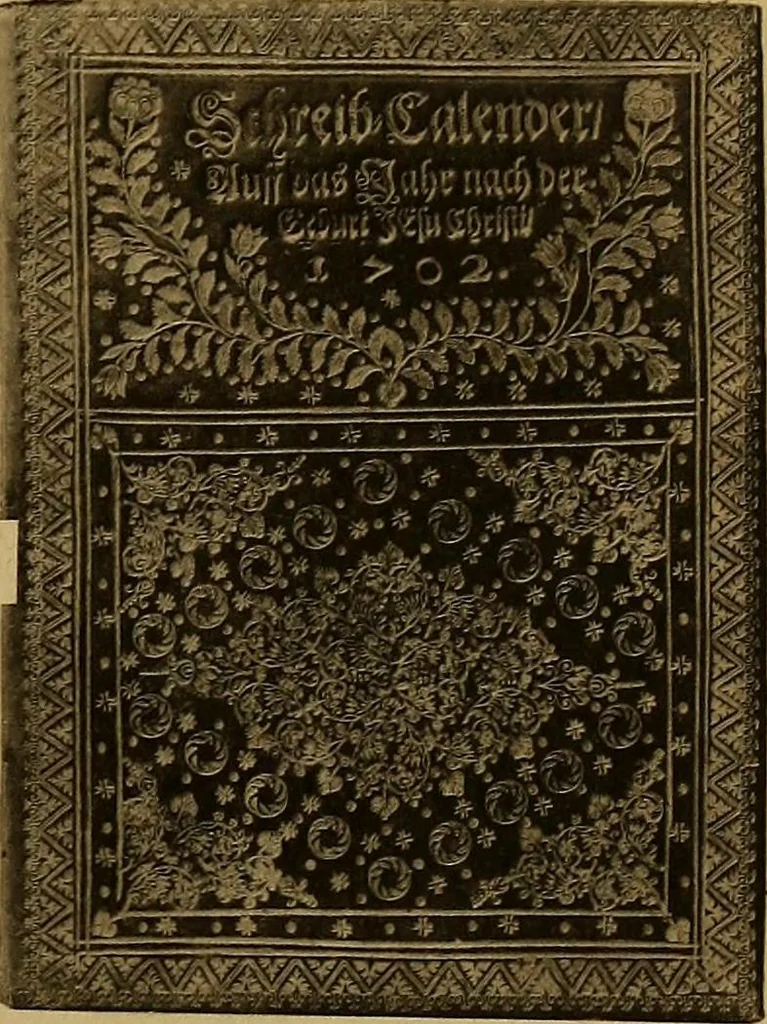 An illustration from Das Alte buch und seine ausstattung vom XV. bis zum XIX. jahrhundert: buchdruck, buchschmuck und einbände, 1915, leaf 155