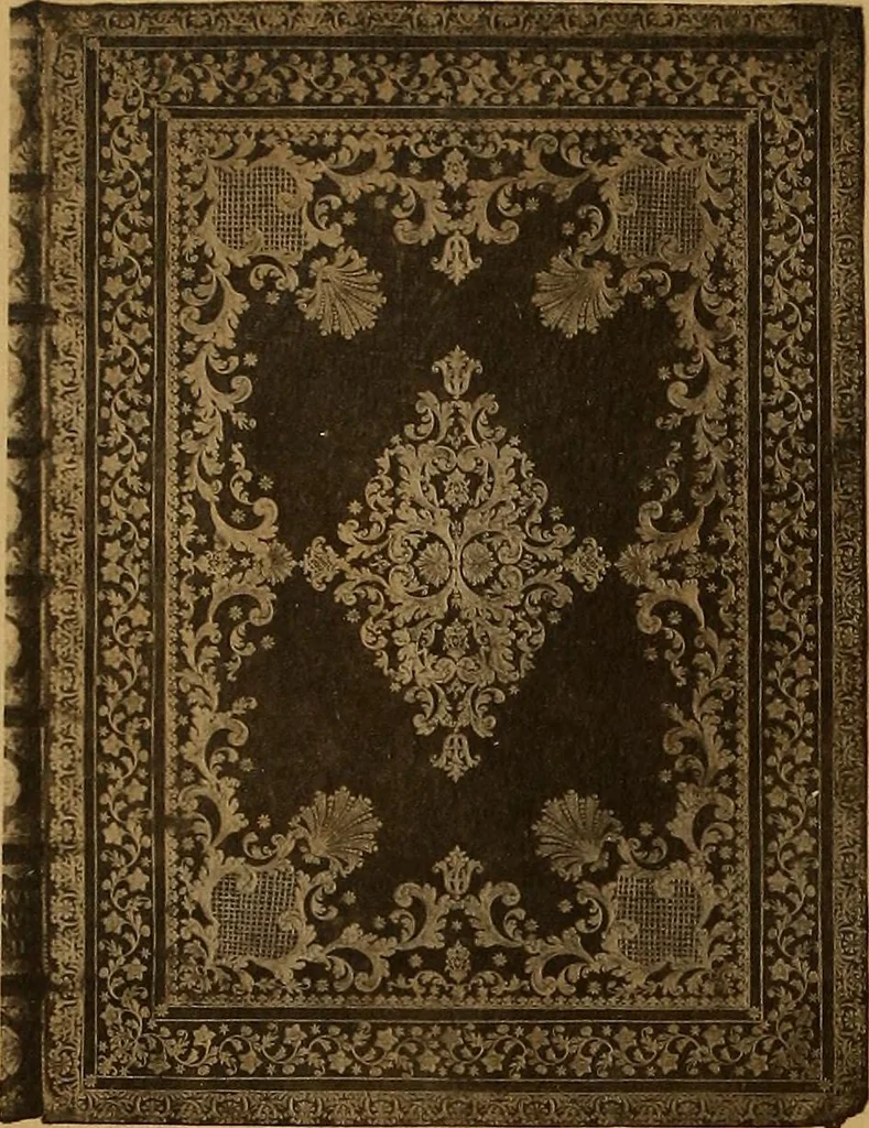 An illustration from Das Alte buch und seine ausstattung vom XV. bis zum XIX. jahrhundert: buchdruck, buchschmuck und einbände, 1915, leaf 156