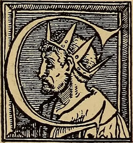 An illustration from Das Alte buch und seine ausstattung vom XV. bis zum XIX. jahrhundert: buchdruck, buchschmuck und einbände, 1915, leaf 16