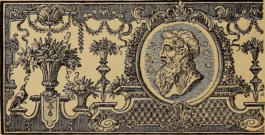 An illustration from Das Alte buch und seine ausstattung vom XV. bis zum XIX. jahrhundert: buchdruck, buchschmuck und einbände, 1915, leaf 162