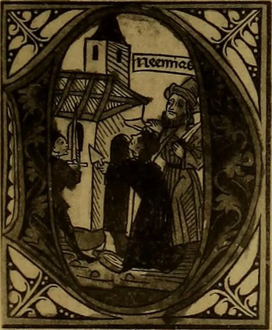 An illustration from Das Alte buch und seine ausstattung vom XV. bis zum XIX. jahrhundert: buchdruck, buchschmuck und einbände, 1915, leaf 19