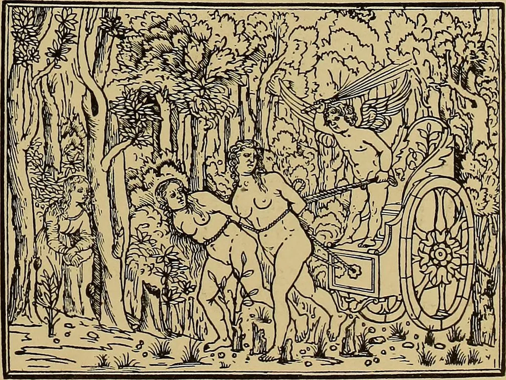 An illustration from Das Alte buch und seine ausstattung vom XV. bis zum XIX. jahrhundert: buchdruck, buchschmuck und einbände, 1915, leaf 21