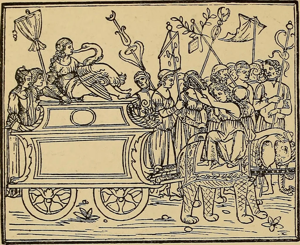 An illustration from Das Alte buch und seine ausstattung vom XV. bis zum XIX. jahrhundert: buchdruck, buchschmuck und einbände, 1915, leaf 22