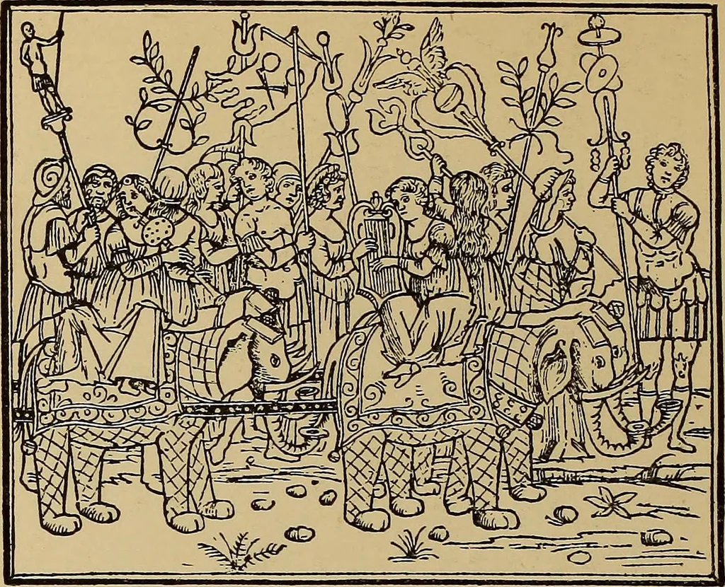 An illustration from Das Alte buch und seine ausstattung vom XV. bis zum XIX. jahrhundert: buchdruck, buchschmuck und einbände, 1915, leaf 22