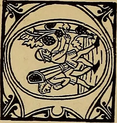 An illustration from Das Alte buch und seine ausstattung vom XV. bis zum XIX. jahrhundert: buchdruck, buchschmuck und einbände, 1915, leaf 26