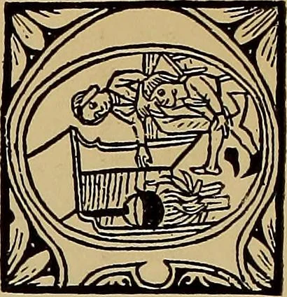 An illustration from Das Alte buch und seine ausstattung vom XV. bis zum XIX. jahrhundert: buchdruck, buchschmuck und einbände, 1915, leaf 26